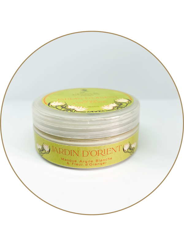 L'ENVOLEE DES COULEURS ARGILE BLANCHE JARDIN D'ORIENT